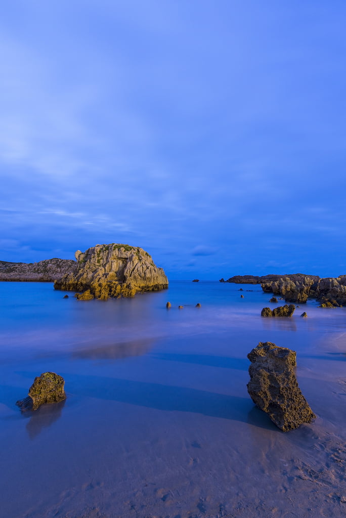 Fotografía de la hora azul