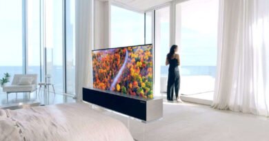 Nuevo televisor enrollable de LG