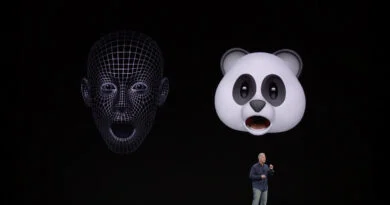 Animoji producto del reconocimiento facil con realidad aumentada