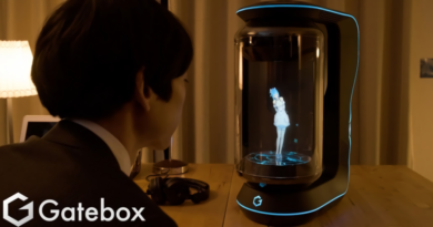 Gatebox, una asistente virtual holografía