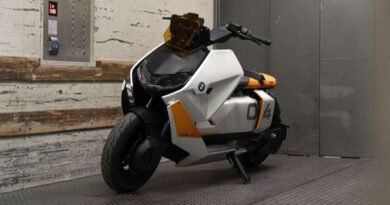 Moto eléctrica de BMW, la Motorrad Definition CE 04