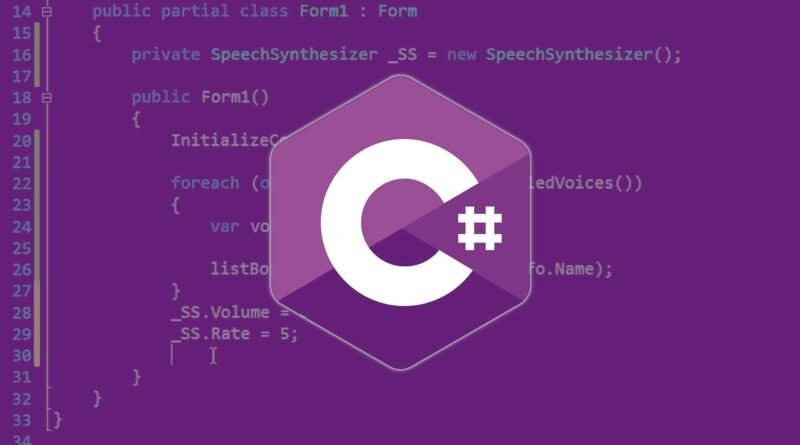 Lenguaje de programación C#