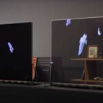 Panasonic presenta pantallas OLED transparentes Pantalla Panasonic OLED TP-55ZT100