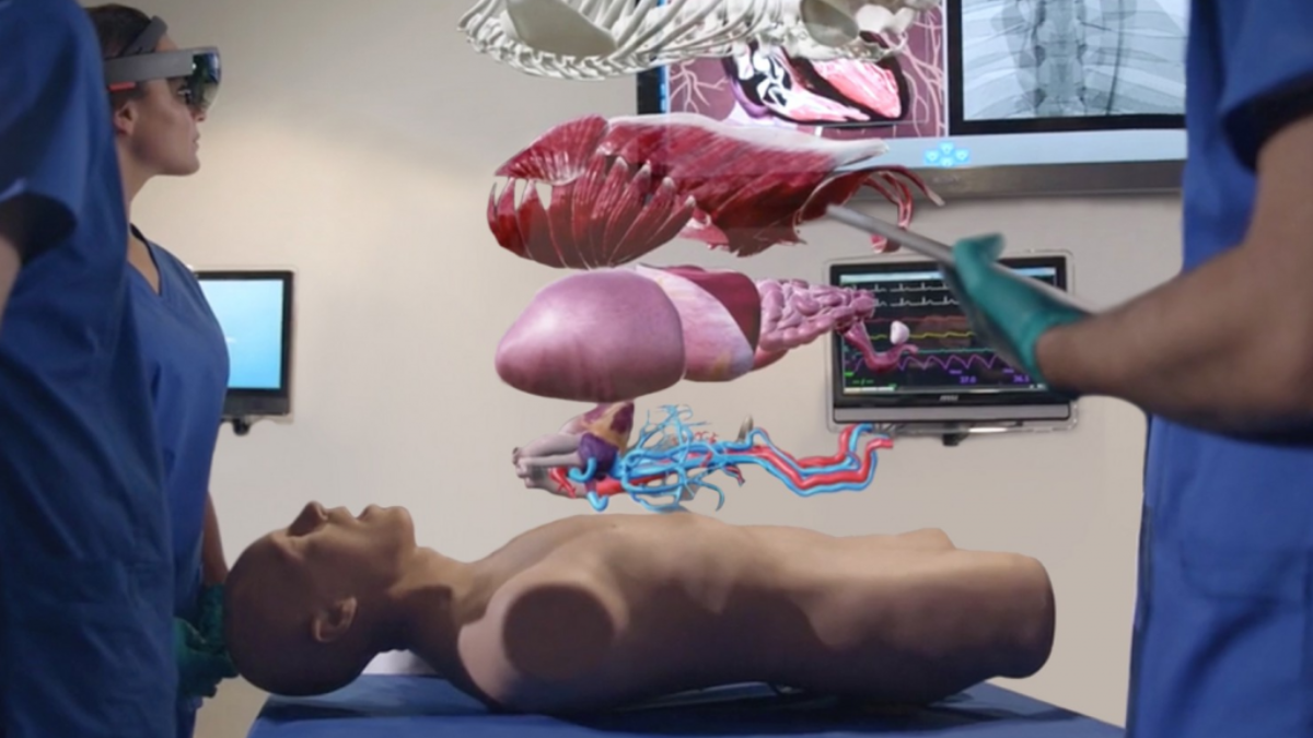 Entrenamiento médico con realidad virtual: La realidad virtual tiene la capacidad de ayudar a ver zonas dentro del cuerpo hum