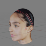 Modelo 3D rostro