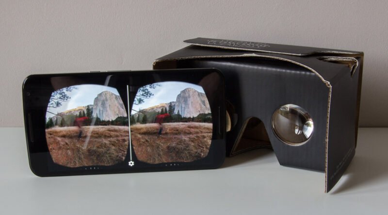 Diseño de las gafas Google cardboard