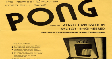 Bolante del lanzamiento del prototipo de pong
