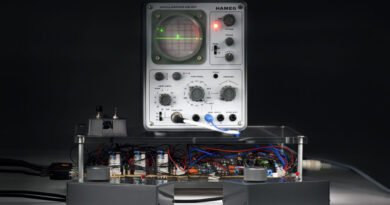 Osciloscopio usado para el primer videojuego