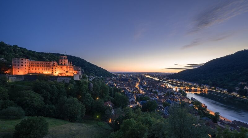 Hora Azul en el castillo Heidelberg