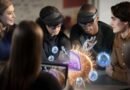 Entorno tridimensional de la realidad HoloLens