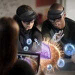 Entorno tridimensional de la realidad HoloLens
