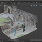 Animación, Instanciación e Iluminación en Blender y Mixamo Proyecto-CG