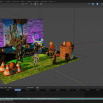 Animación Blender con modelos 3D de Mixamo Tutorial en Blender