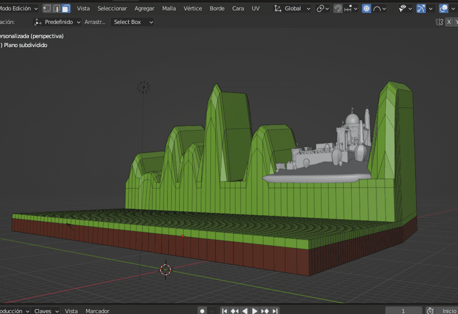 Resultado escenario Mario Bros