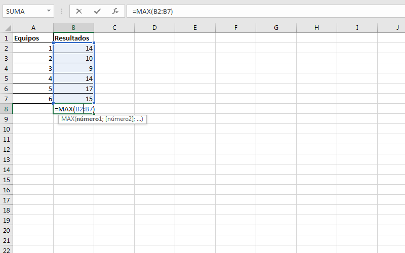 Ejemplo explicativo de manejo de herramientas de Excel