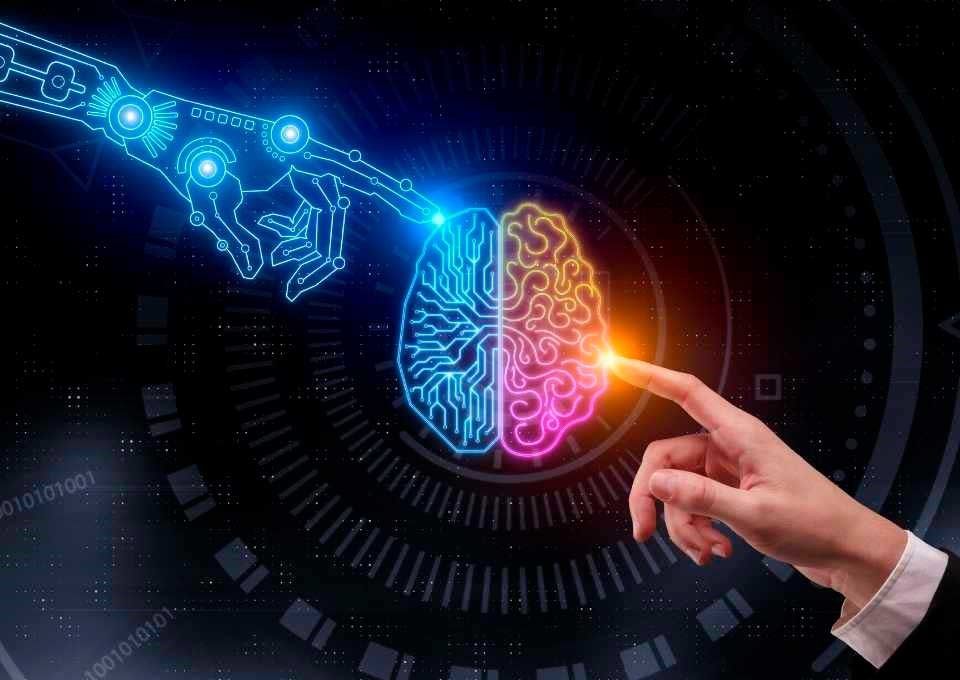 Inteligencia artificial con un ser humano