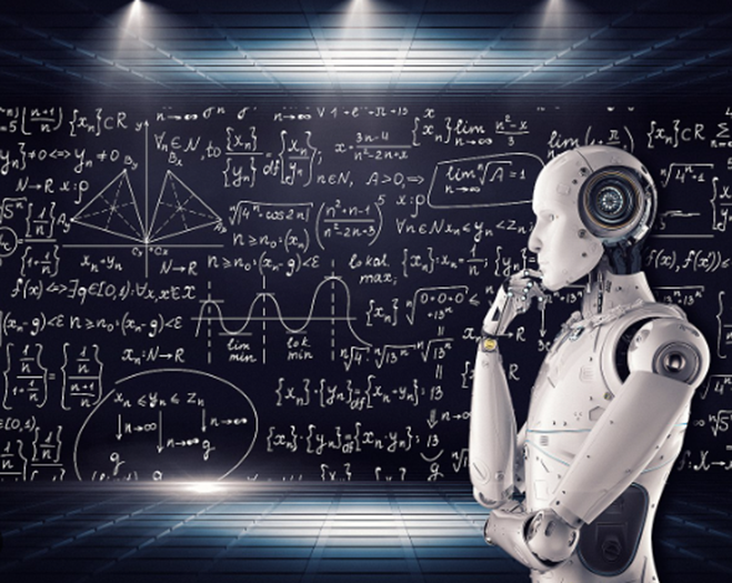 Robot en representación a la inteligencia artificial