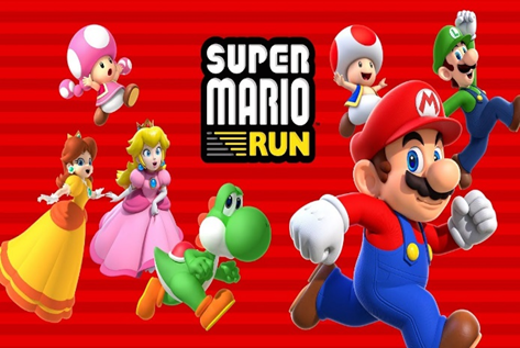 Imagen promocional de super mario run