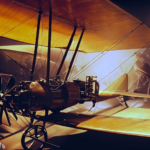 primer avión de los hermanos Wright, Orville y Wilburg