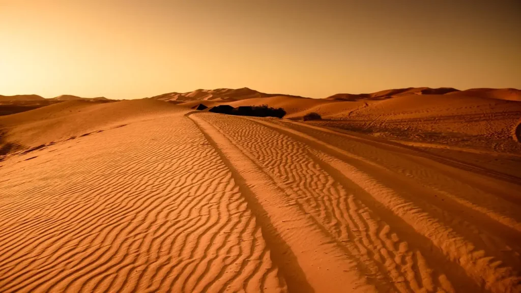 Imagen desierto del Sahara