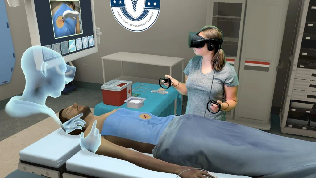 Simulación de cirugía con realidad virtual
