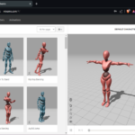 Animación 3D Blender Mixamo