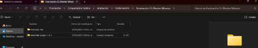 Descomprimirlo y guardarlo en la carpeta de blender. 