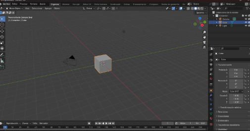 Instalar complemento de blender. 