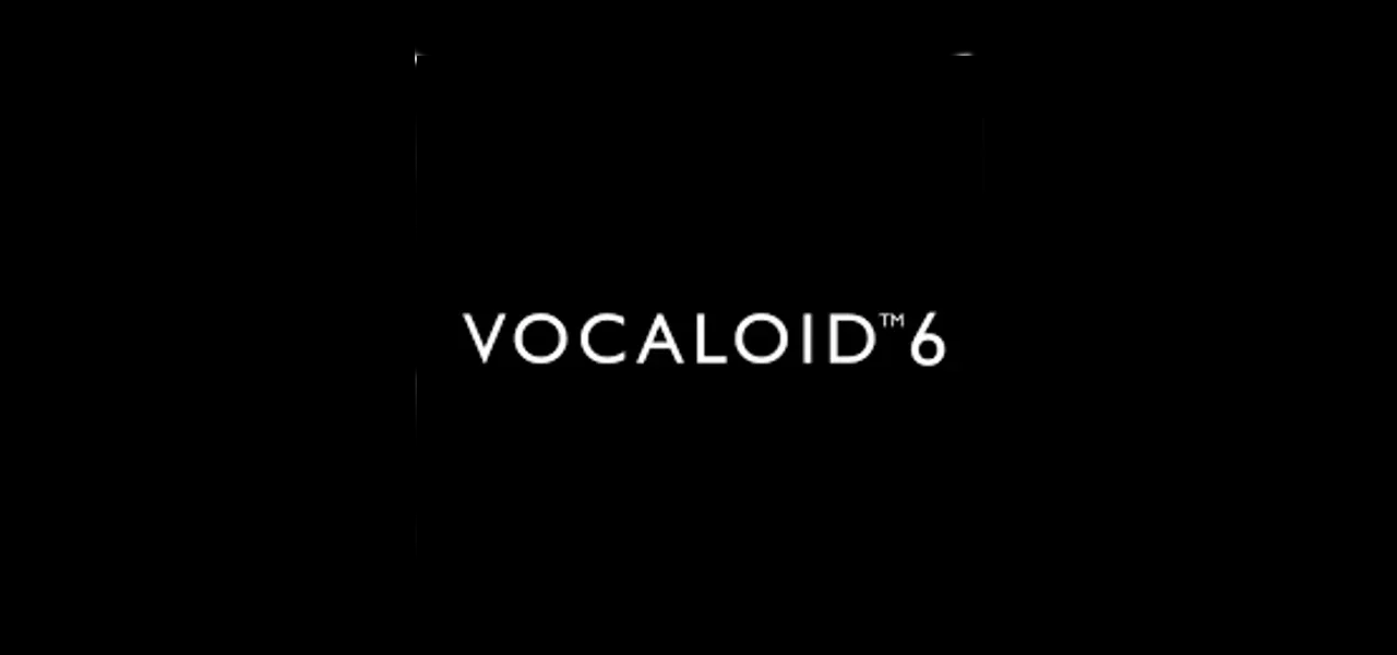 Logo de vocaloid en el centro