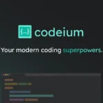 Analizando código con Codeium. Una IA para desarrolladores Codeium logo