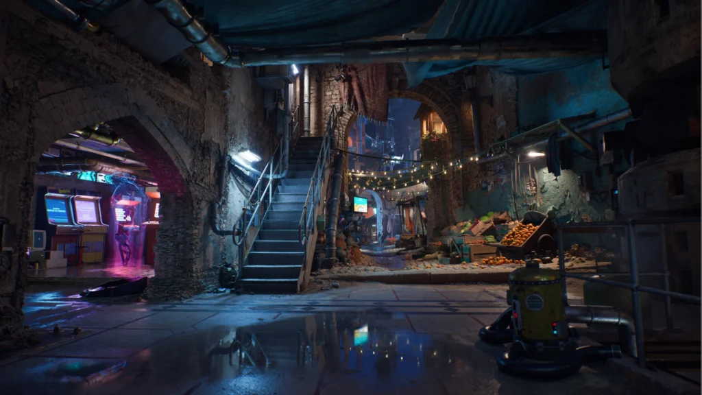 Simulación de un entorno para videojuegos