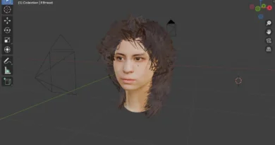 Creación de un rostro 3D en FaceBuilder: del modelado facial al agregado de cabello realista