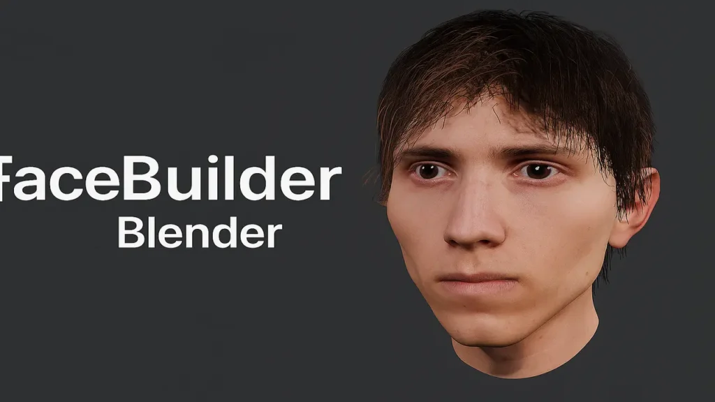 FaceBuilder, Blender