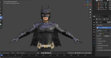 Batman en acción: Animación en Blender desde cero