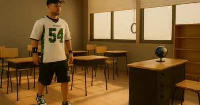 Creación de una animación en Blender con Mixamo y Sketchfab: BREAK