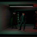 Modelado de escenario en Blender, Pasillo de Fnaf Modelado de escenario en Blender, Pasillo de Fnaf