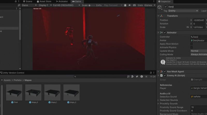 Desarrollo completo de un juego backrooms en Unity Desarrollo completo de un juego backrooms en Unity