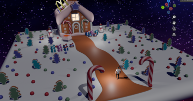 Modelado 3D y Animación : Creación mundo Navideño Temático Inspirado en McDonald’s