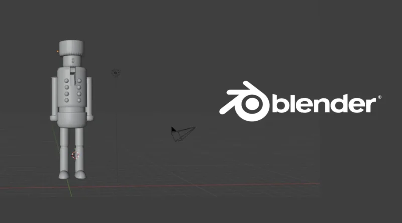 Cascanues en blender Modelado 3D