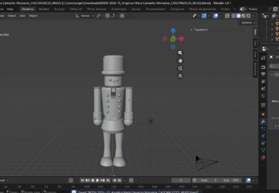 Modelando un Cascanueces en Blender