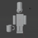 Modelado 3D  : Con Figuras Cascanueces_Mugs