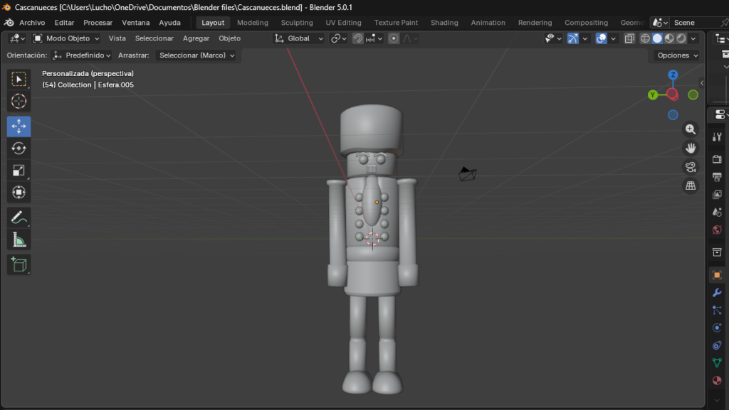 Modelado de cascanueces