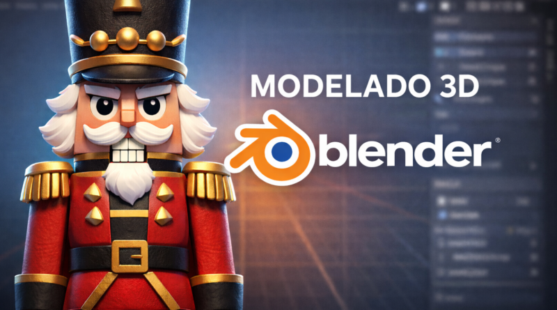 Modelado 3D en Blender” en formato horizontal 1280x720