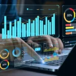 VELOCIDAD WEB: LA NUEVA MÉTRICA DE CALIDAD DIGITAL. Ilustración que representa la optimización de velocidad web con indicadores de rendimiento, carga rápida y mejora del SEO.