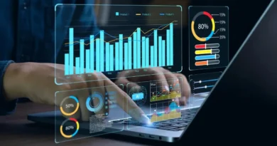 Ilustración que representa la optimización de velocidad web con indicadores de rendimiento, carga rápida y mejora del SEO.