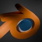Blender: Una Herramienta de Creación 3D e Innovación Gráfica Logo de la empresa Blender en 3D