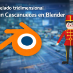 Modelado tridimensional de un Cascanueces en Blender Cascanueces en Blender