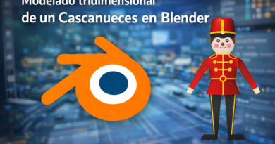 Cascanueces en Blender