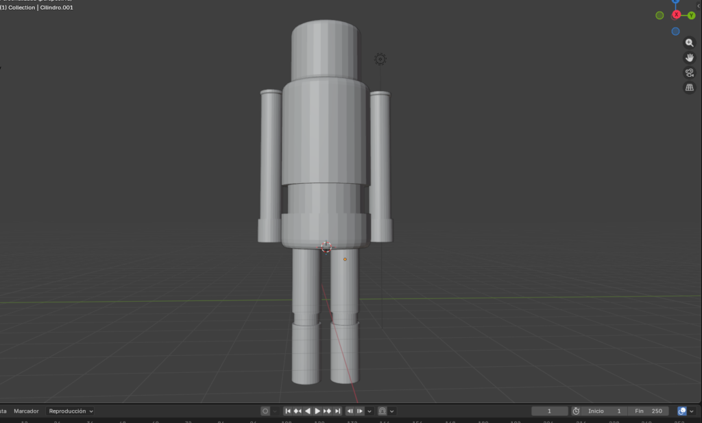Figura 32. Aplicación de simetría