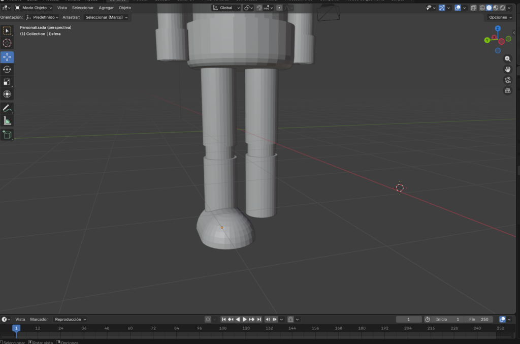 Figura 42. Ajuste del primer zapato